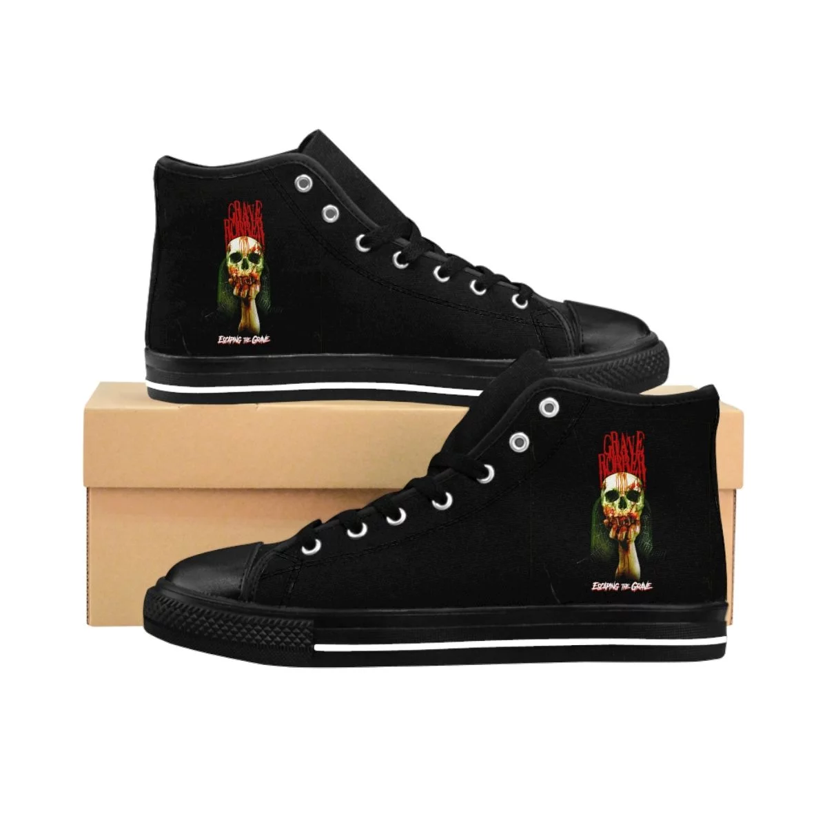 Grave Robber Escaping the Grave Men's High-top Sneakers