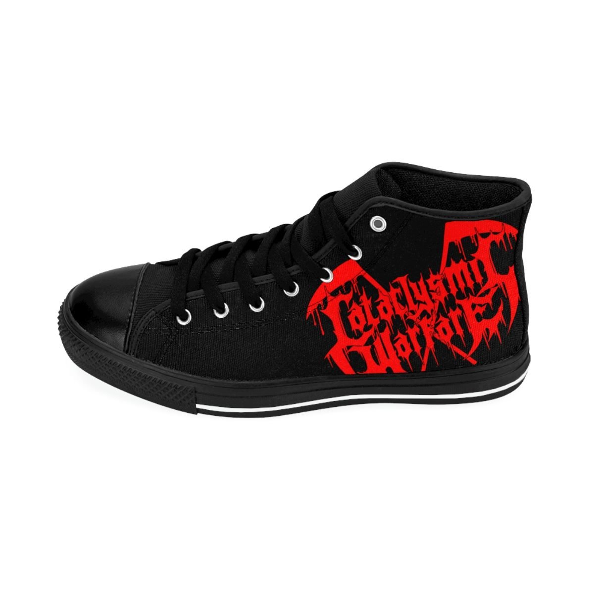 Cataclysmic Warfare – Drink The Blood Men’s High-top Sneakers – Anchor ...
