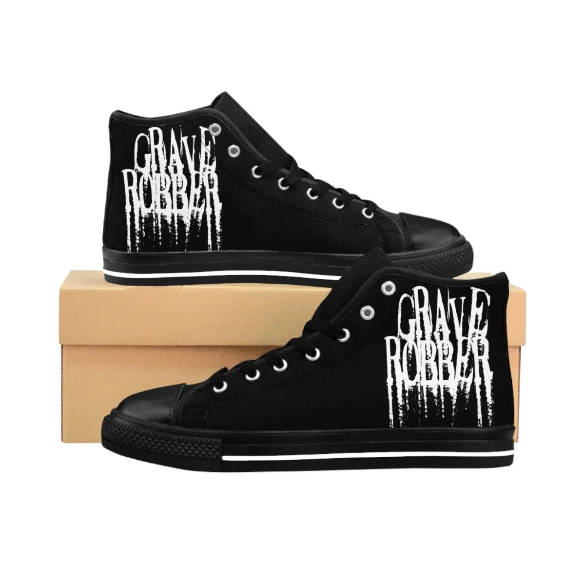 Grave Robber Skull Women's High-top Sneakers