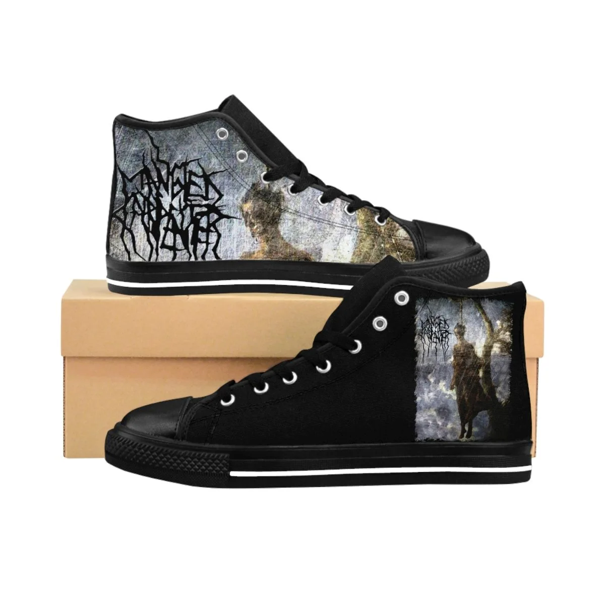 Mangled Carpenter - The Hanging of Judas Women's High-top Sneakers