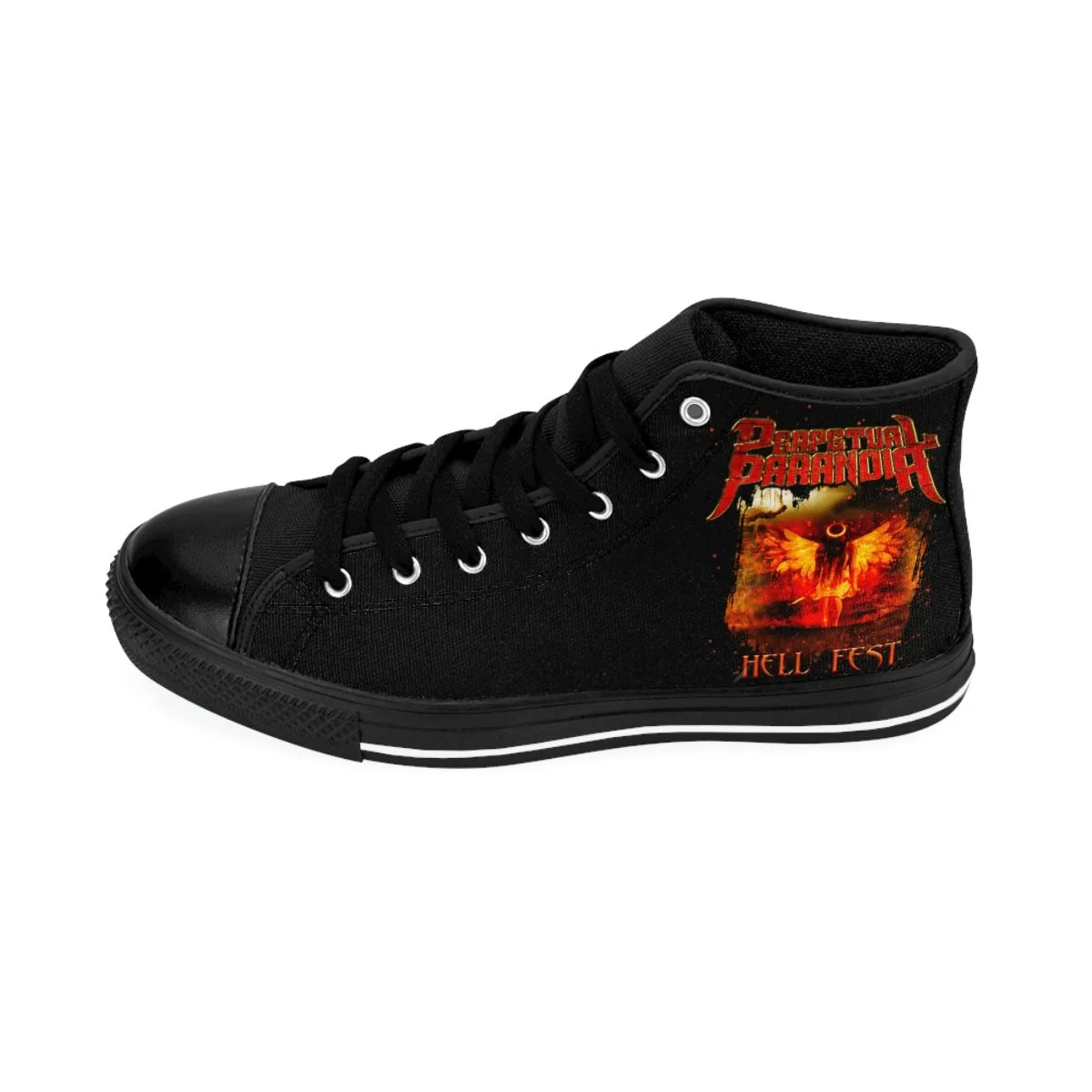 Perpetual Paranoia - Hell Fest Women's High-top Sneakers - Image 3