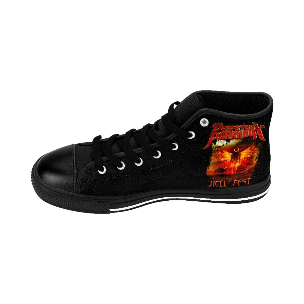 Perpetual Paranoia - Hell Fest Women's High-top Sneakers - Image 7