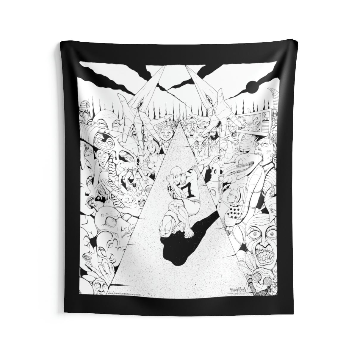 The Path by The Wounded Society Indoor Wall Tapestries - Image 3