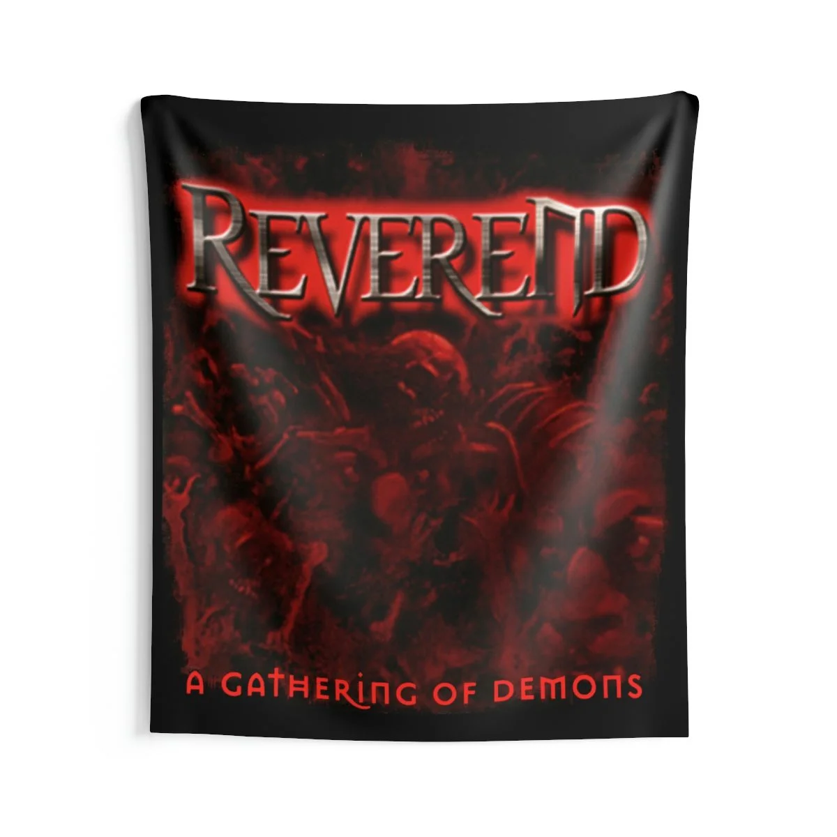 Reverend - A Gathering of Demons Indoor Wall Tapestries