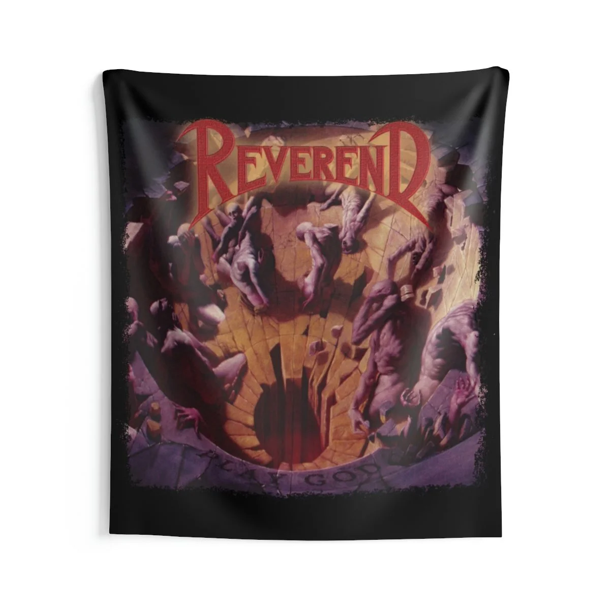 Reverend - Play God Indoor Wall Tapestries