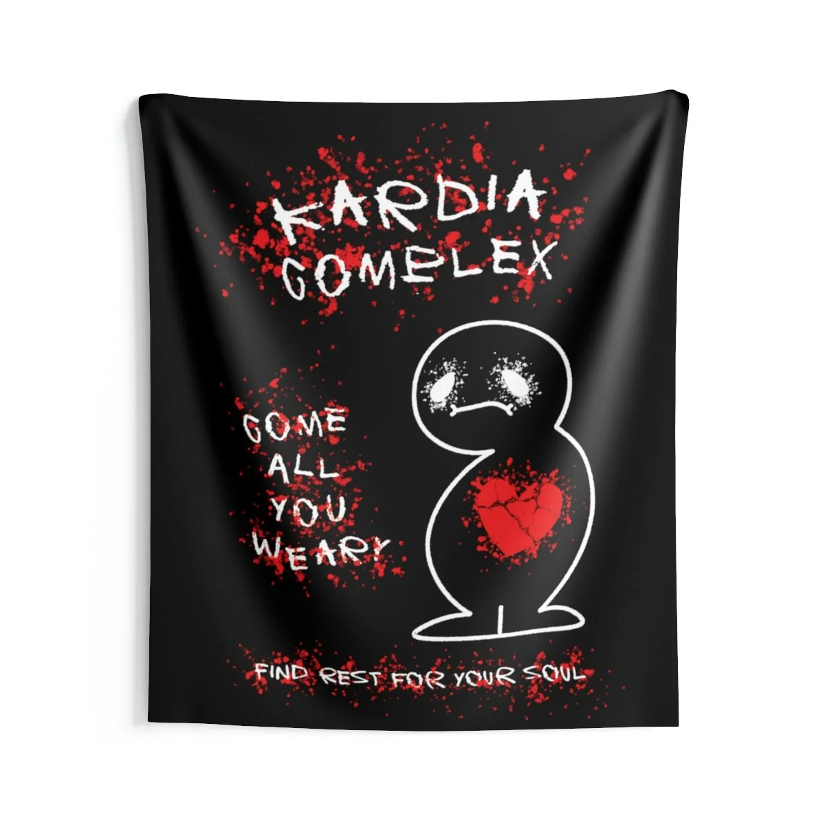 Kardia Complex - Come All You Weary Indoor Wall Tapestries