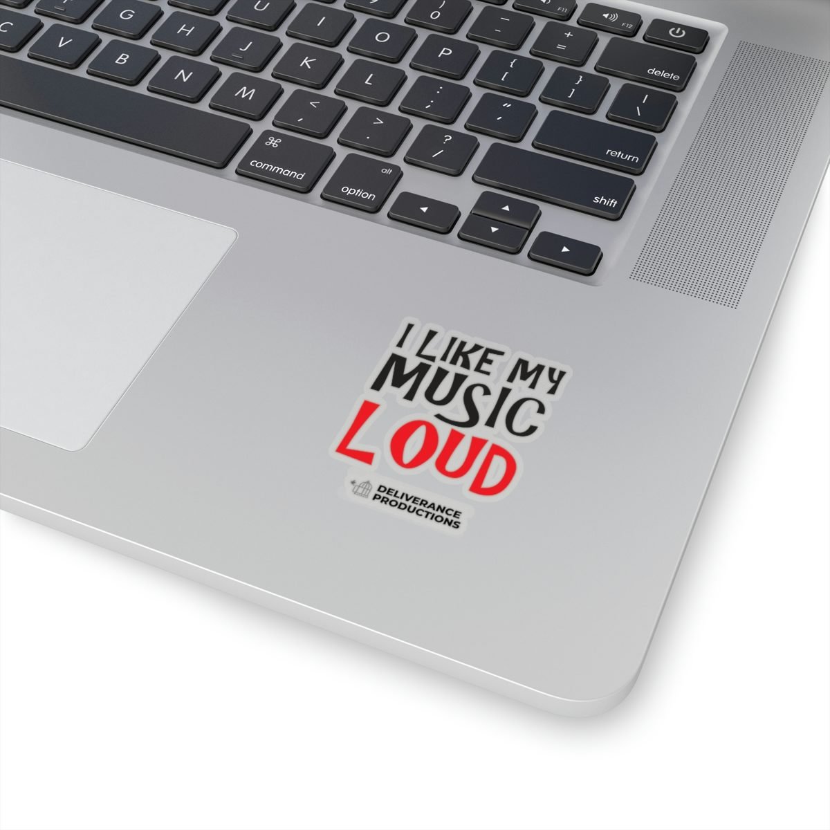 Deliverance Productions – I Like My Music Loud Die Cut Stickers