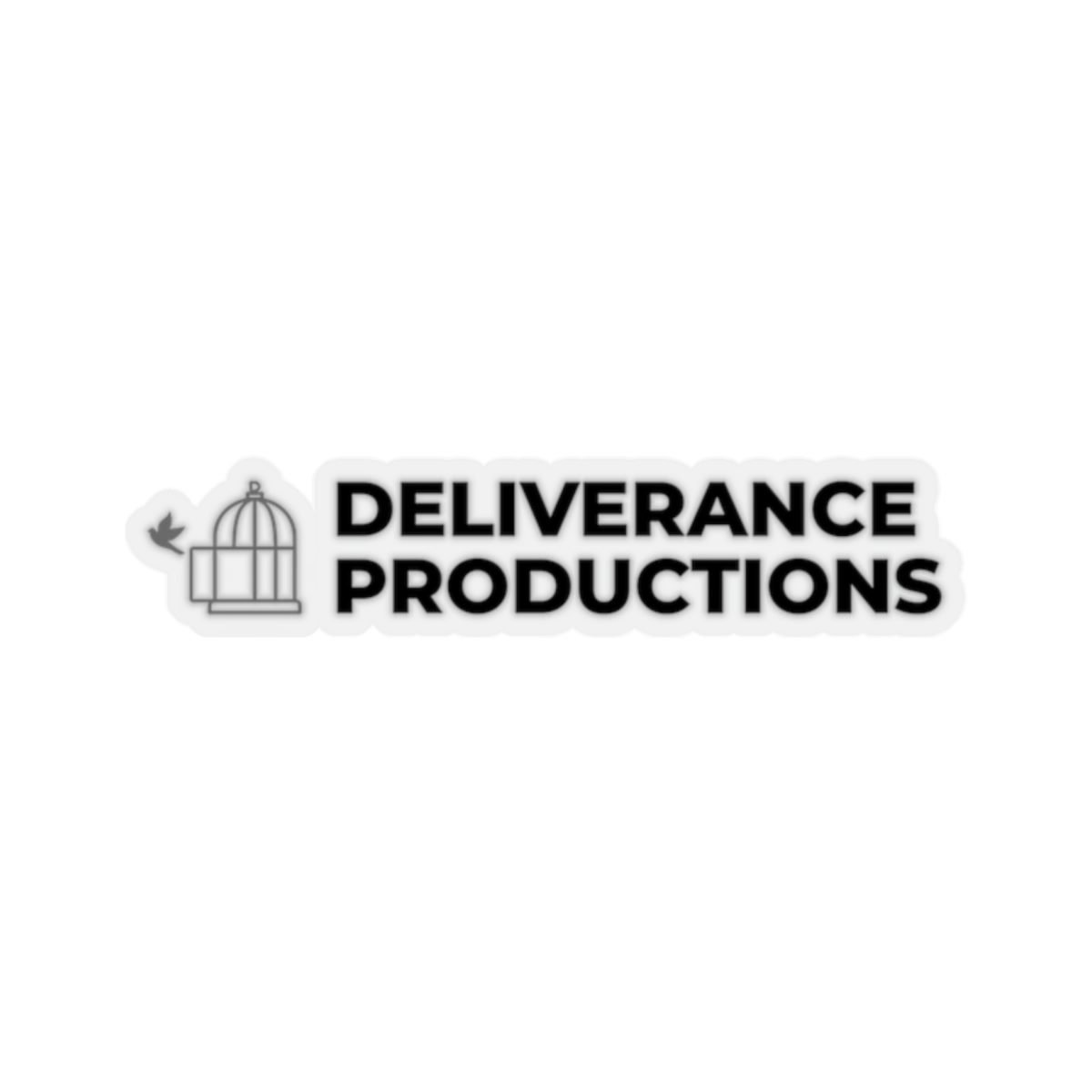 Deliverance Productions Logo Die Cut Stickers