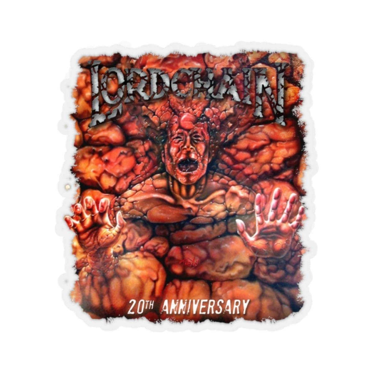 Lordchain 20th Anniversary Die Cut Stickers - Image 3