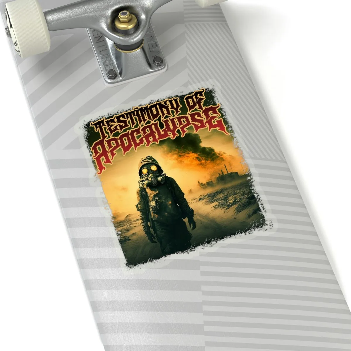 Testimony of Apocalypse - Doomsday Die Cut Stickers