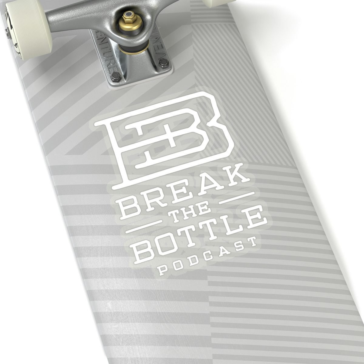 Break The Bottle Podcast Die Cut Stickers