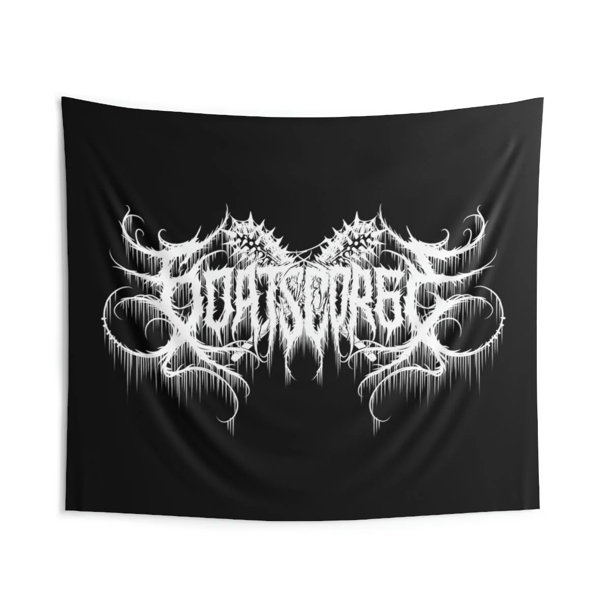 Goatscorge New Logo 2022 White Indoor Wall Tapestries