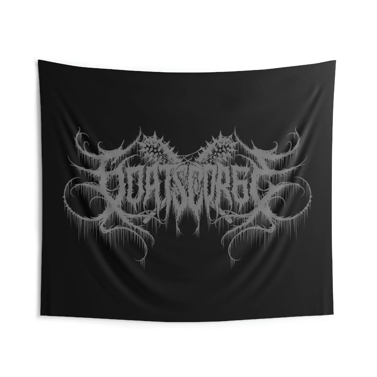 Goatscorge New Logo 2022 Grey Indoor Wall Tapestries