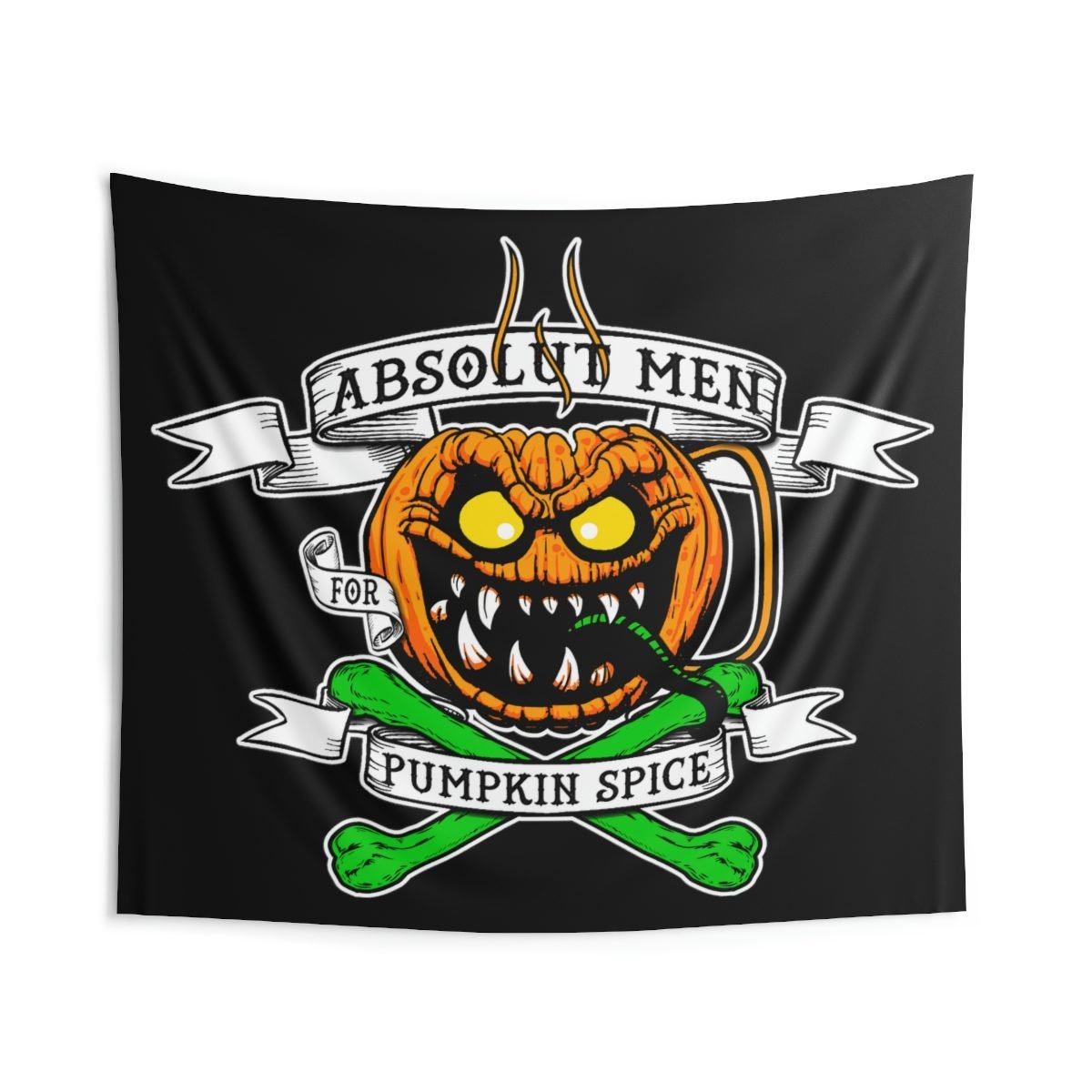 AMPS Absolut Men For Pumpkin Spice Indoor Wall Tapestries