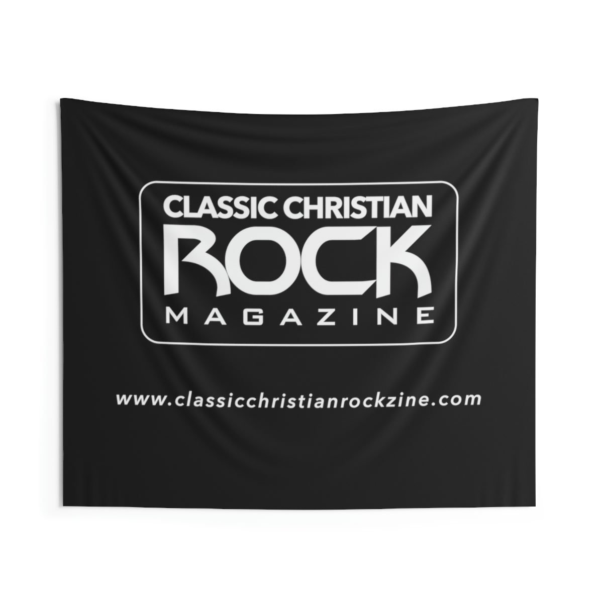 Classic Christian Rock Magazine Indoor Wall Tapestries