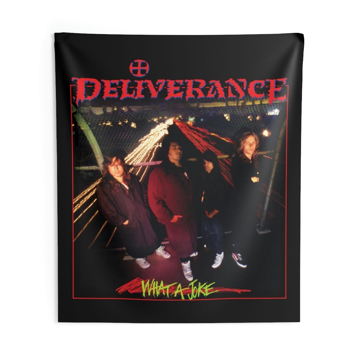 Deliverance – What A Joke Indoor Wall Tapestries