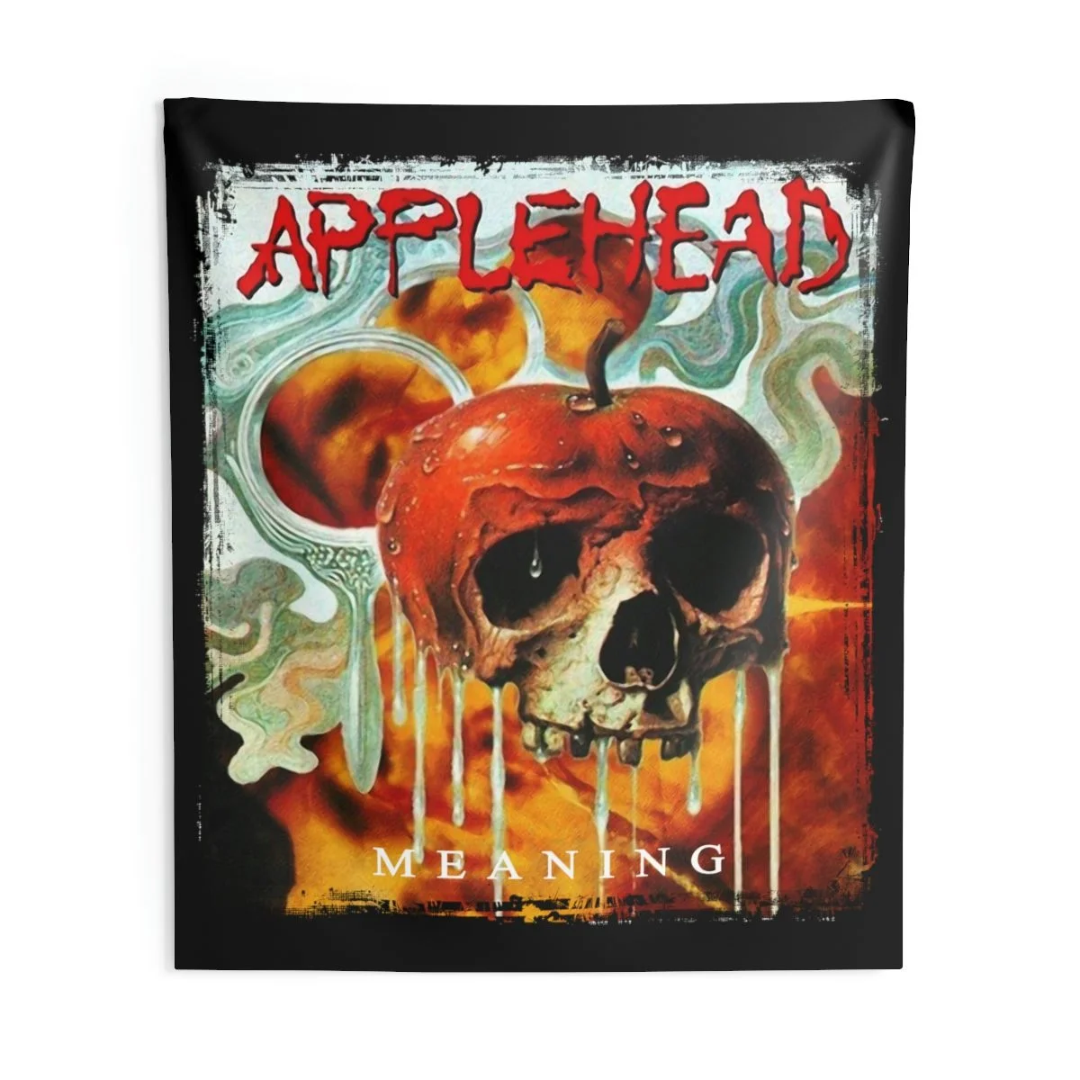 Applehead – Meaning Poison Apple Indoor Wall Tapestries - Anchor