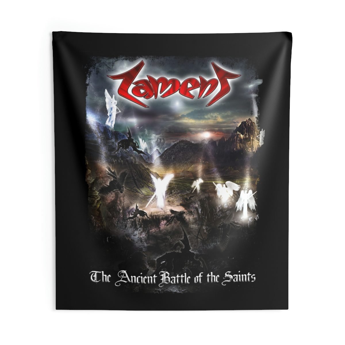 Lament – The Ancient Battle of The Saints Indoor Wall Tapestries