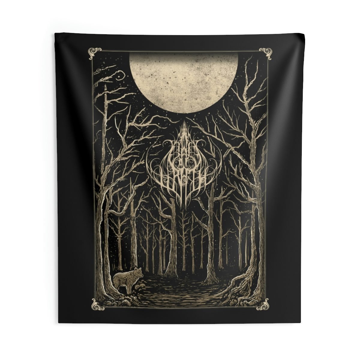 Vials of Wrath - Alone in the Wilderness Indoor Wall Tapestries - Image 4