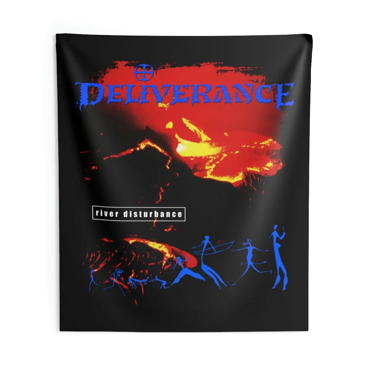 Deliverance - River Disturbance Indoor Wall Tapestries