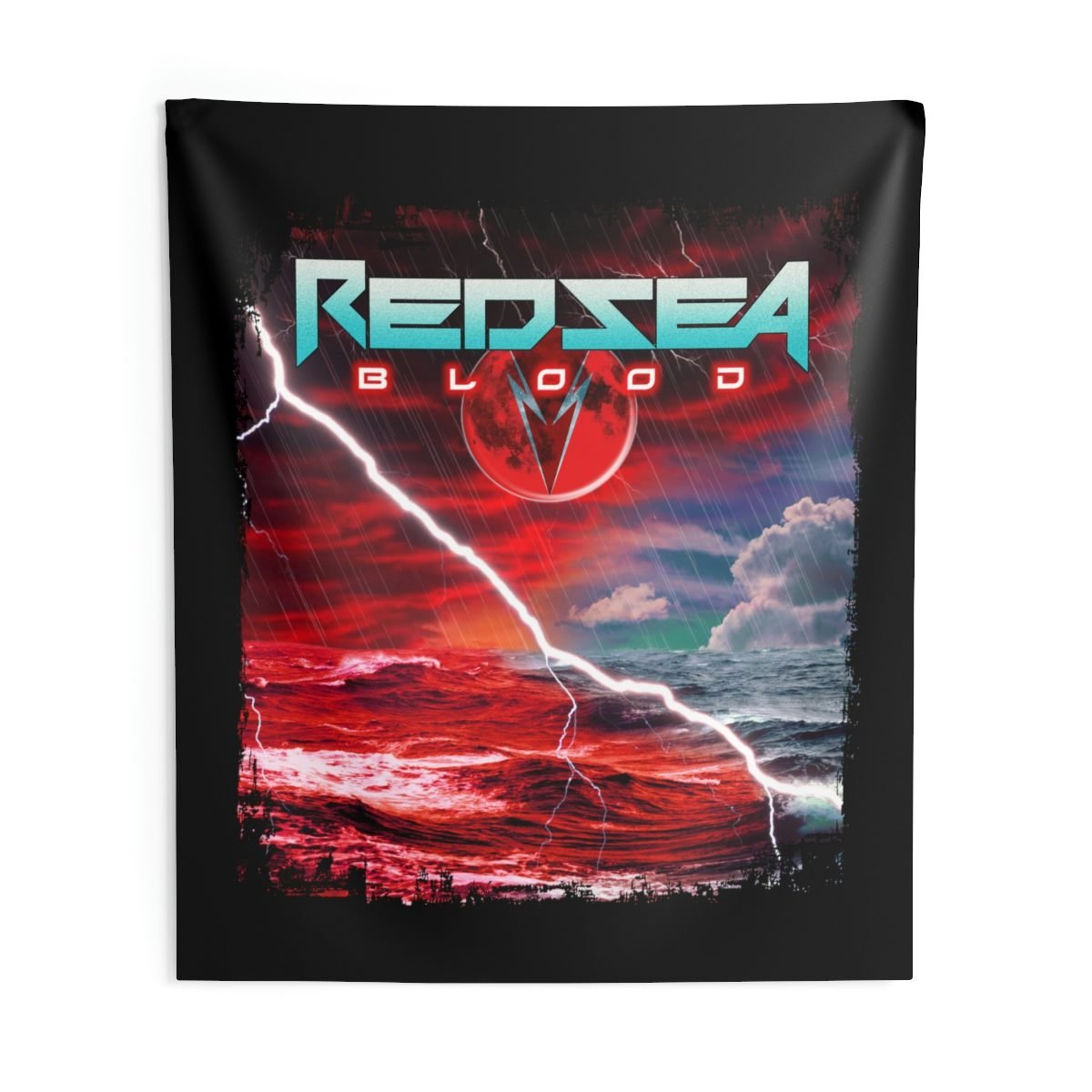 Red Sea – Blood Indoor Wall Tapestries