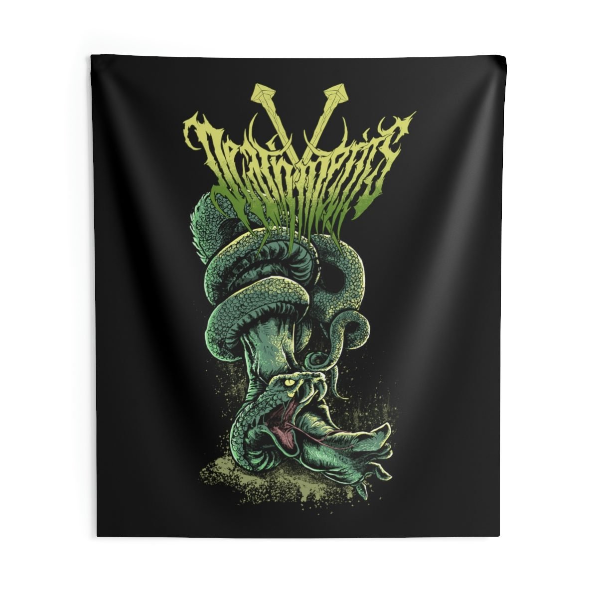 Deathmerits – Snake Indoor Wall Tapestries