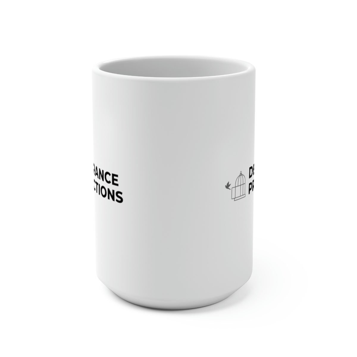 Deliverance Productions Logo 15oz White Mug