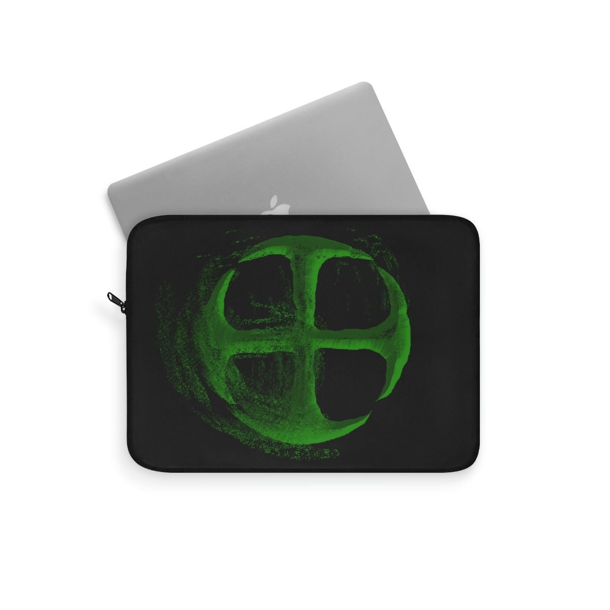 Deliverance Disintegrating Green Cross Laptop Sleeves (3 sizes)