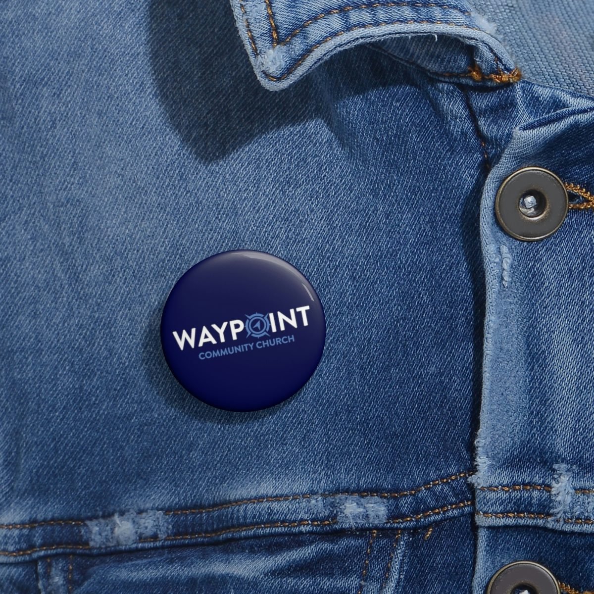 Waypoint Church Pin Buttons