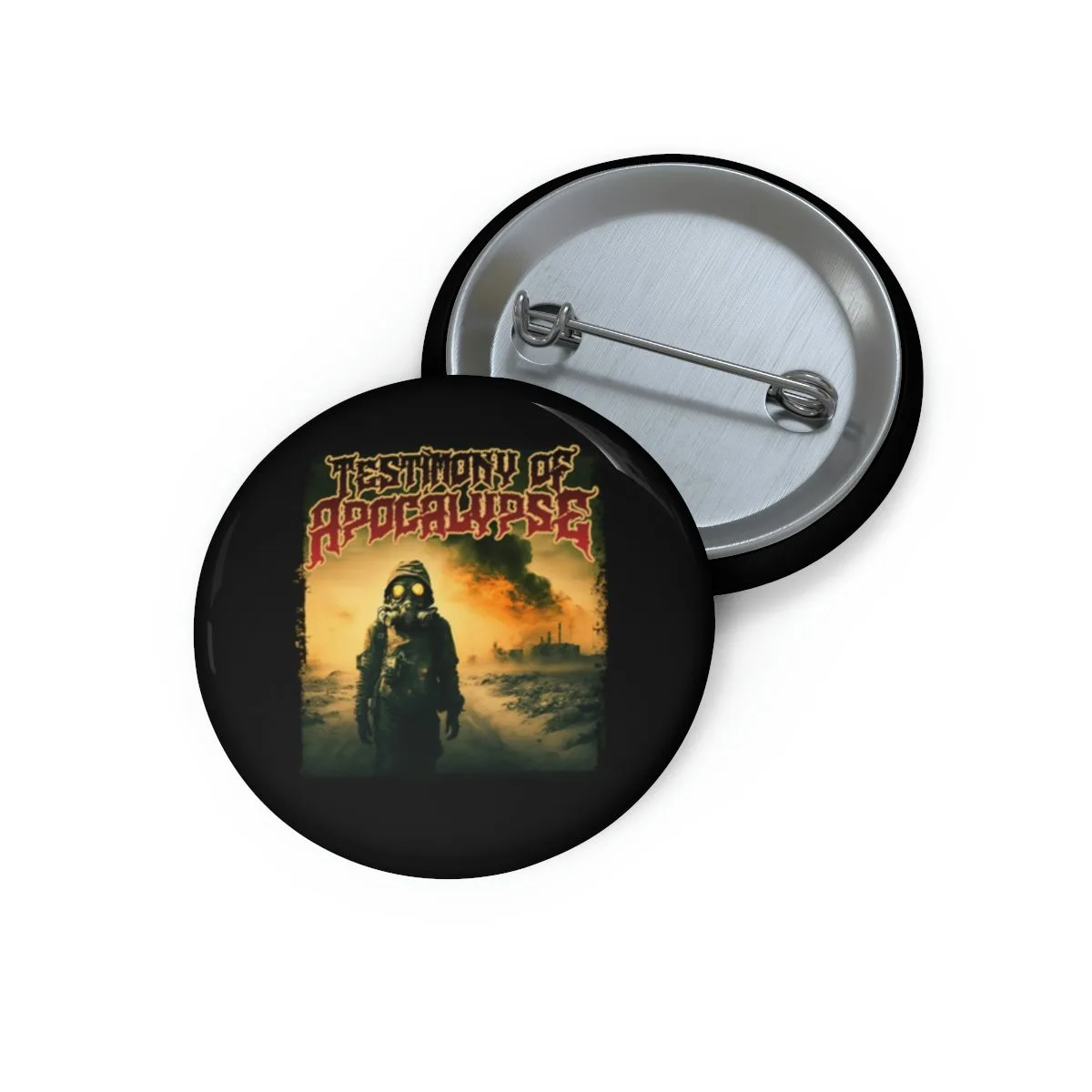 Testimony of Apocalypse - Doomsday Pin Buttons