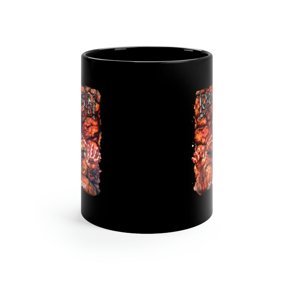 Lordchain 20th Anniversary 11oz Black Mug - Image 2