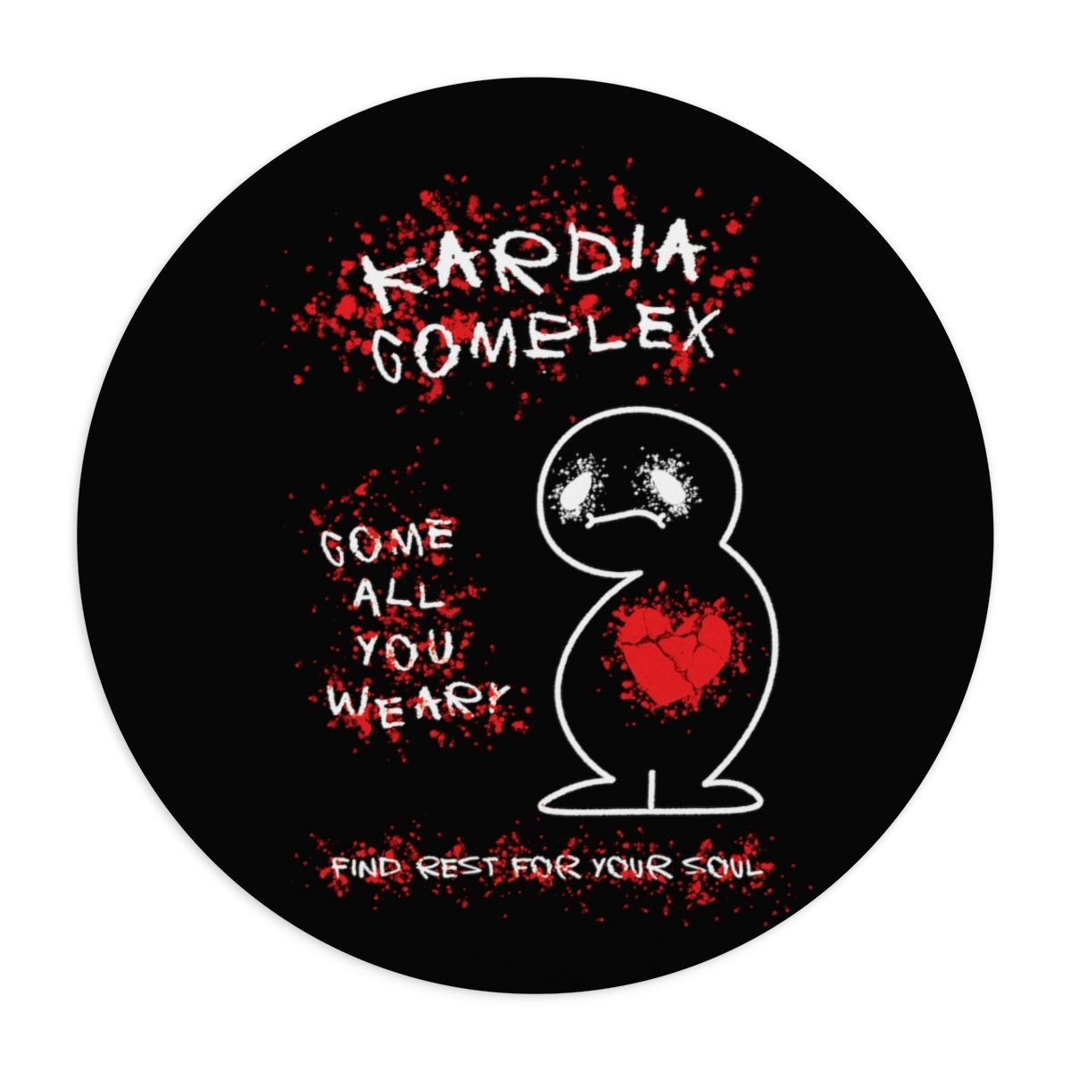 Kardia Complex – Come All You Weary Rectangular and Round Mousepads