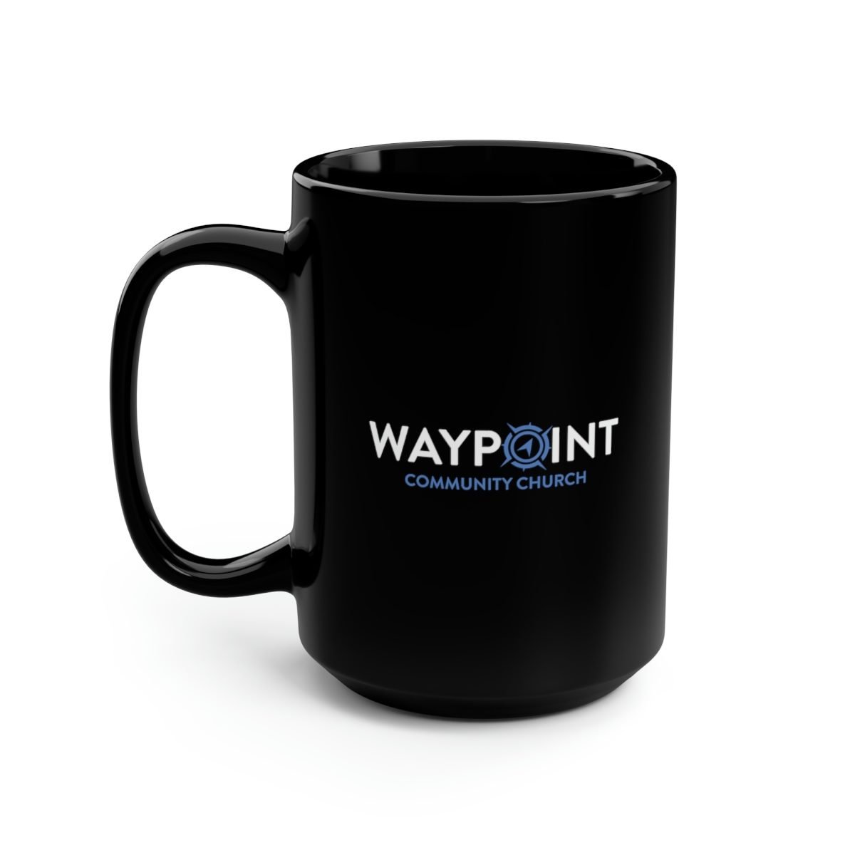 Waypoint Church Black Mug 15oz