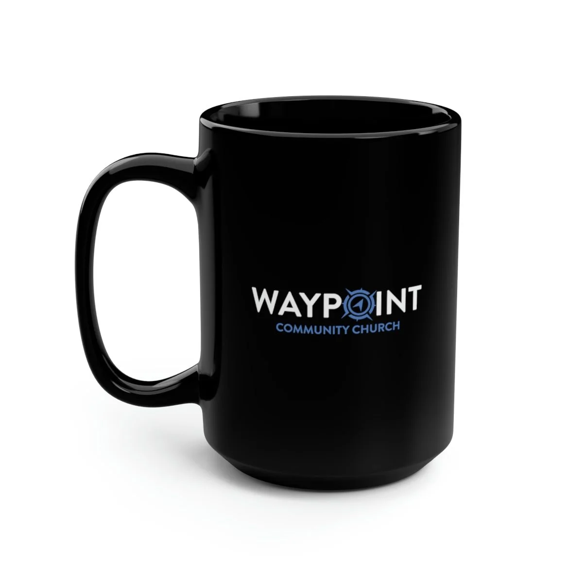 Waypoint Church Black Mug 15oz