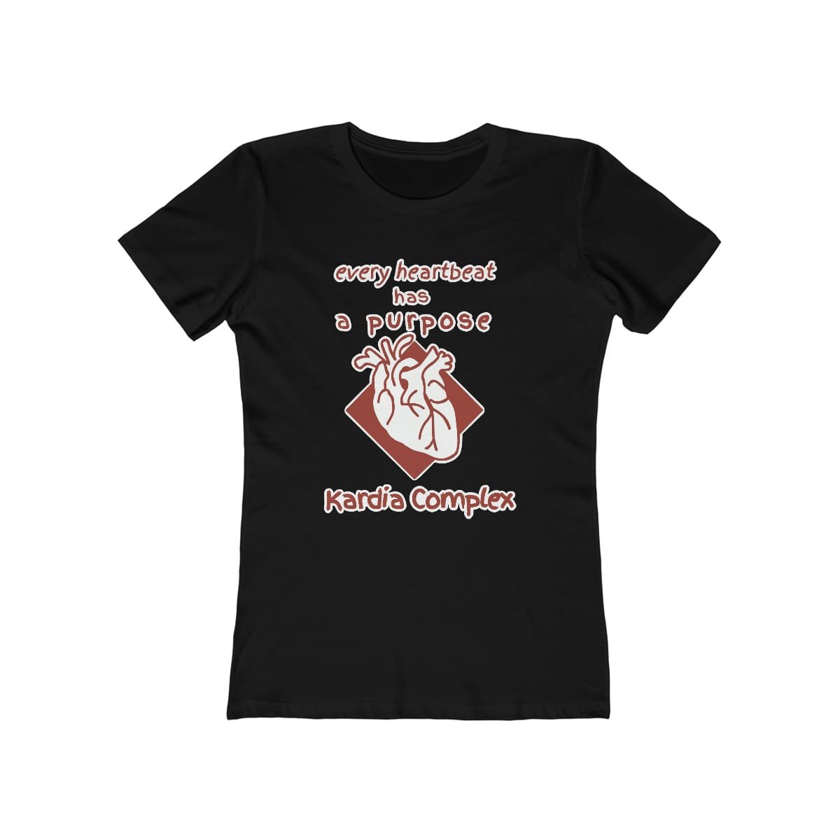 Kardia Complex - Every Heartbeat Women's Short Sleeve Tshirt - Image 3