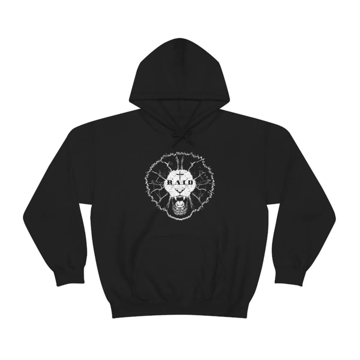 R.A.I.D Lion Pullover Hooded Sweatshirt