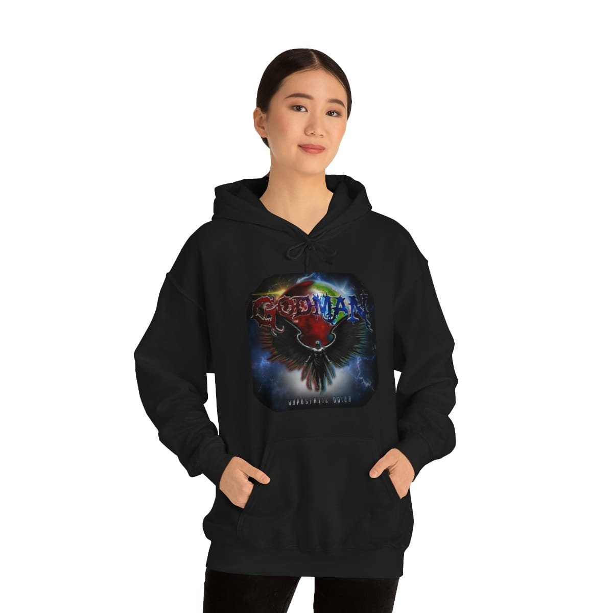 Godman - Hypostatic Union Pullover Hooded Sweatshirt - Image 2