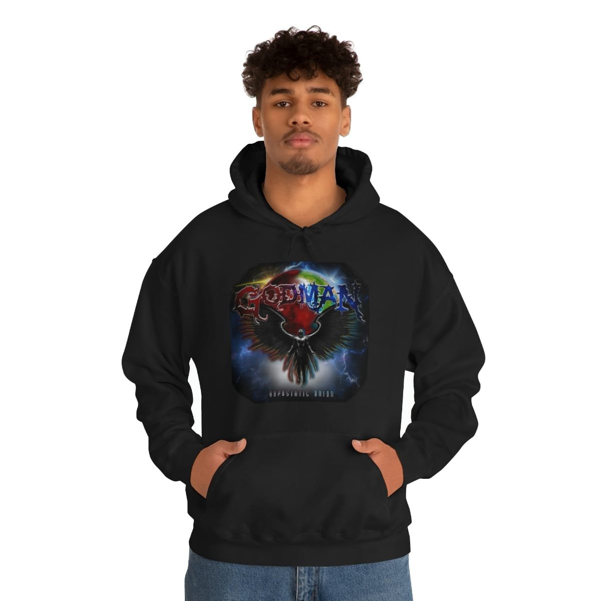 Godman - Hypostatic Union Pullover Hooded Sweatshirt - Image 3