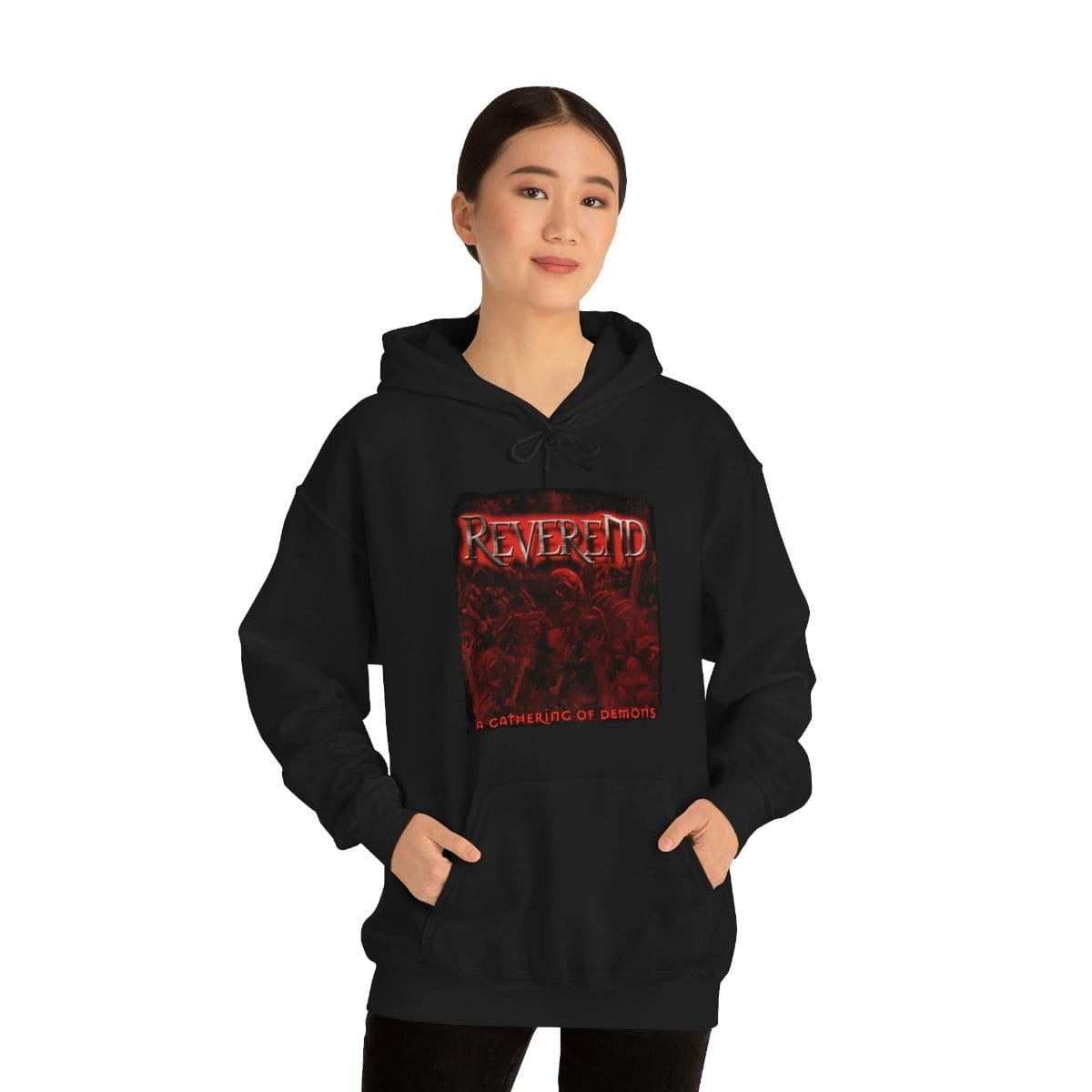 Reverend - A Gathering of Demons Pullover Hooded Sweatshirt - Image 2