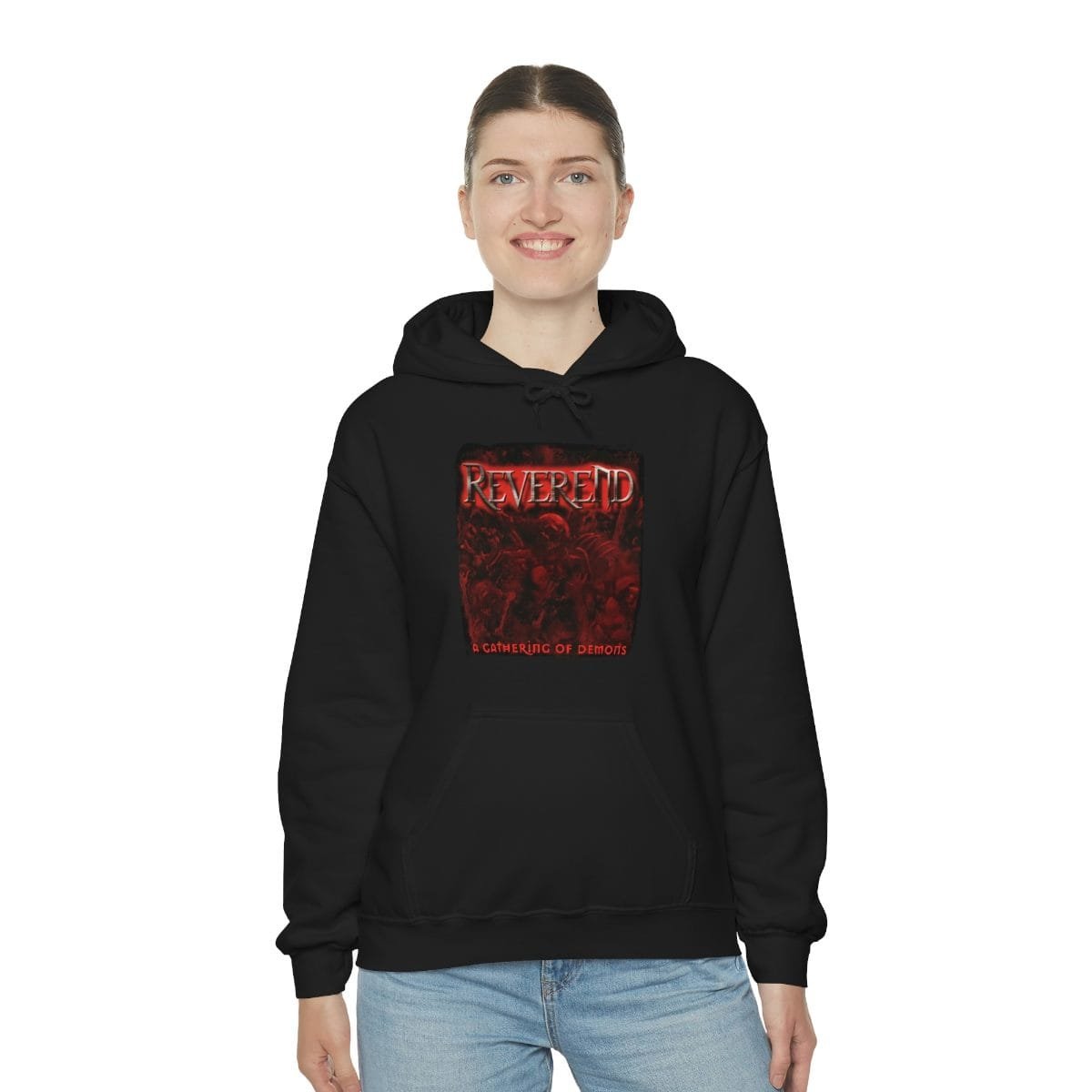 Reverend - A Gathering of Demons Pullover Hooded Sweatshirt - Image 4