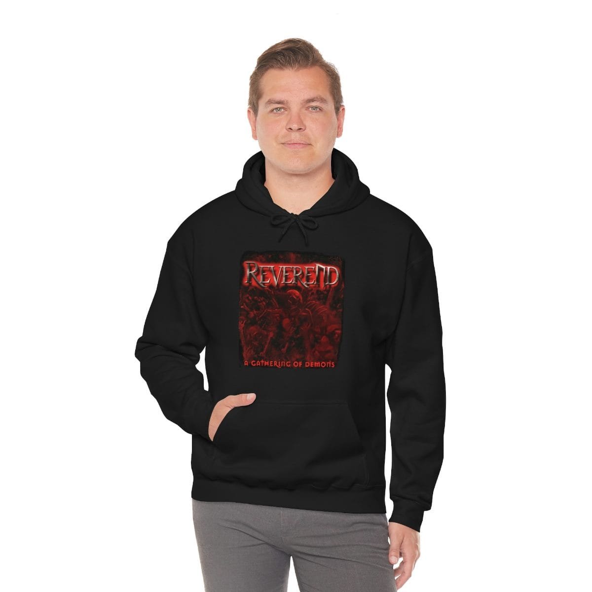 Reverend - A Gathering of Demons Pullover Hooded Sweatshirt - Image 5