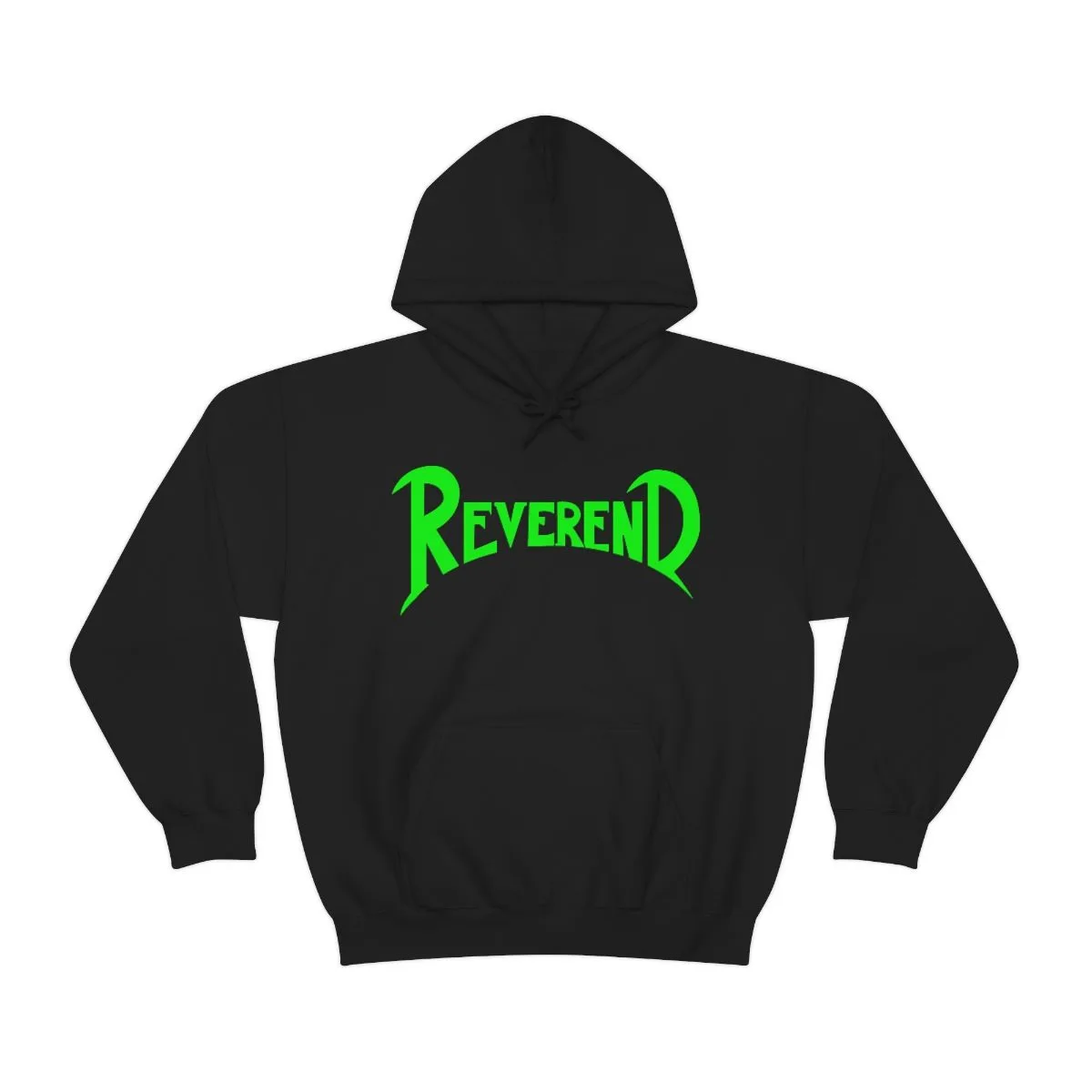 Reverend Green Logo Pullover Hooded Sweatshirt