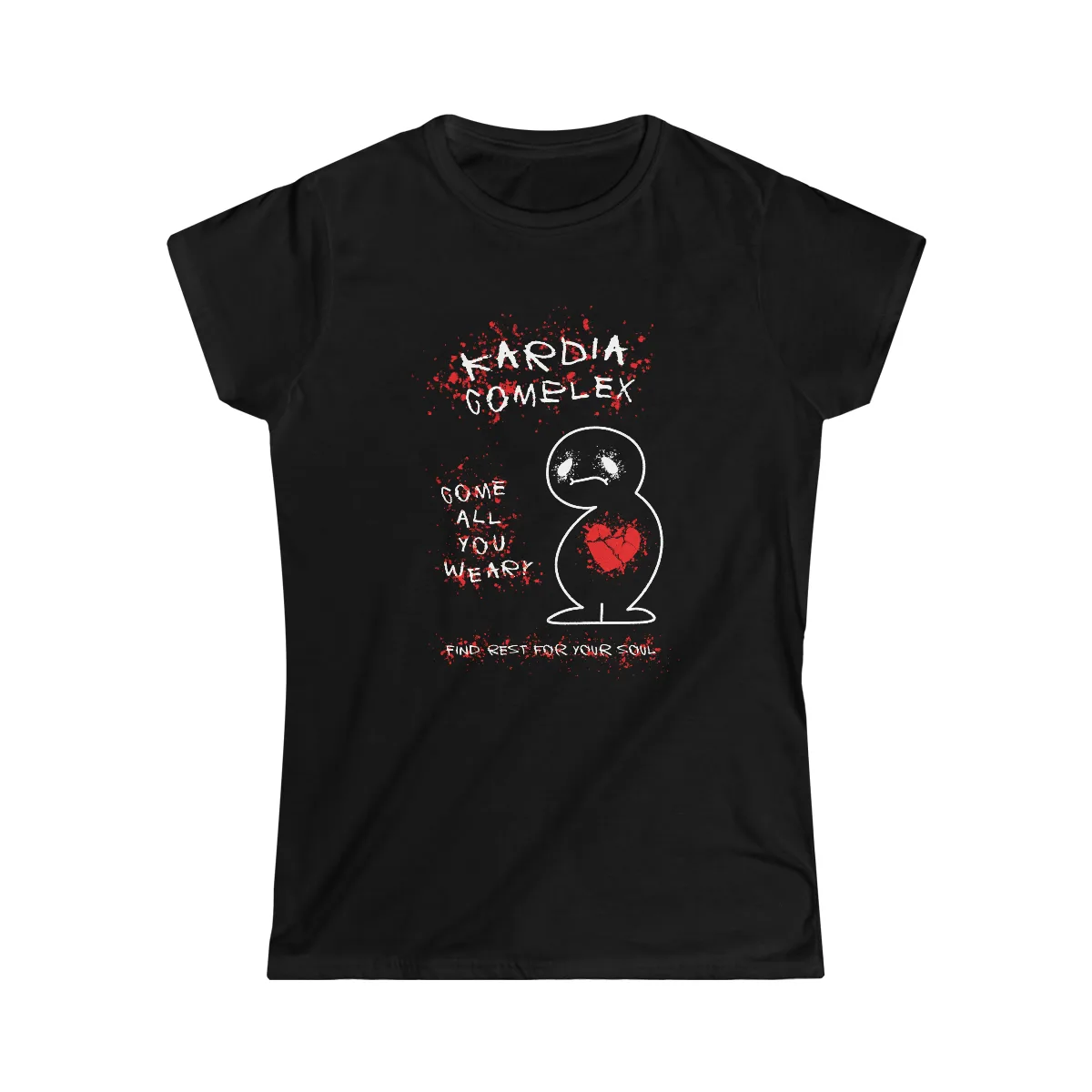 Kardia Complex - Come All You Weary Women's Short Sleeve Tshirt
