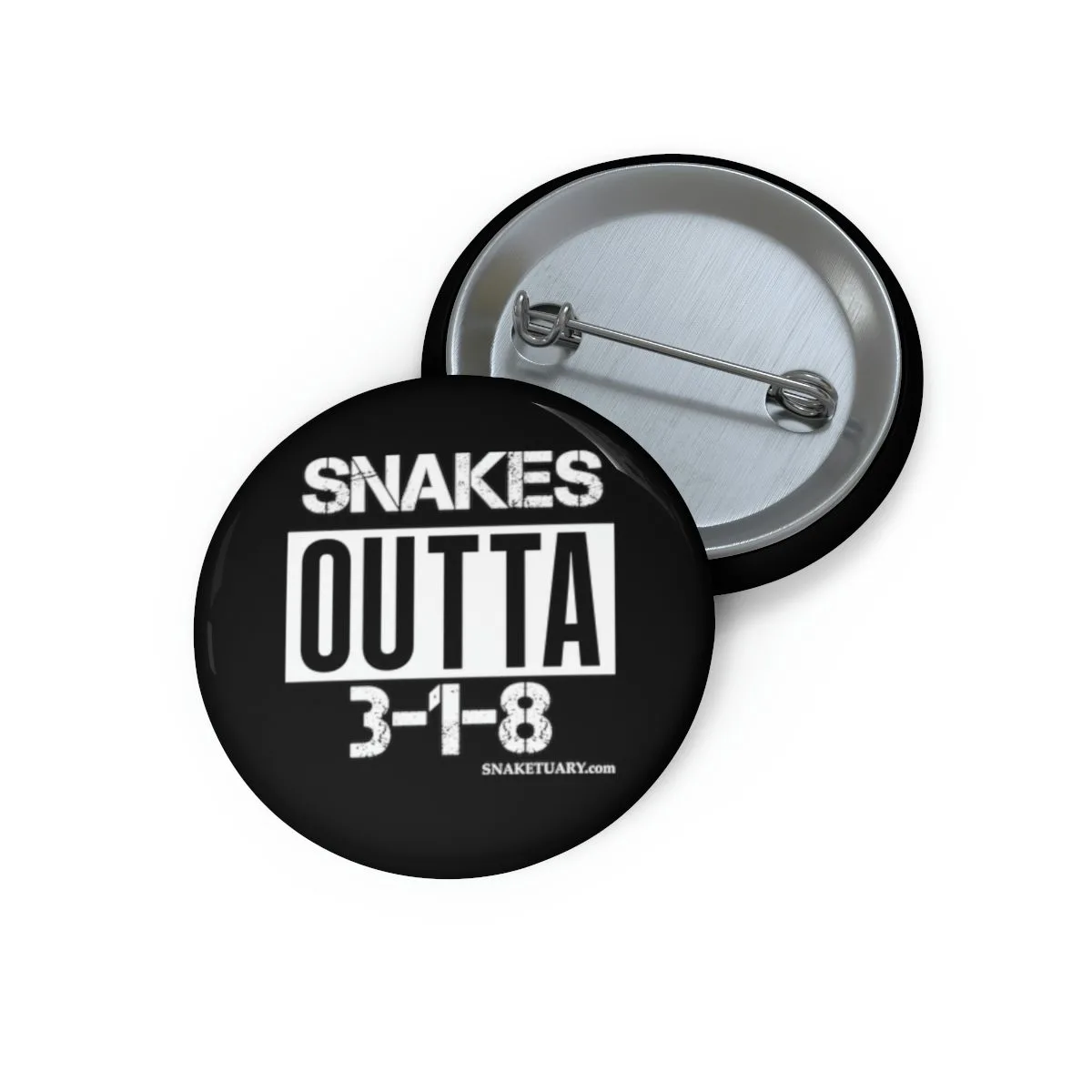 Steve's Snaketuary - Snakes Outta 318 Pin Buttons