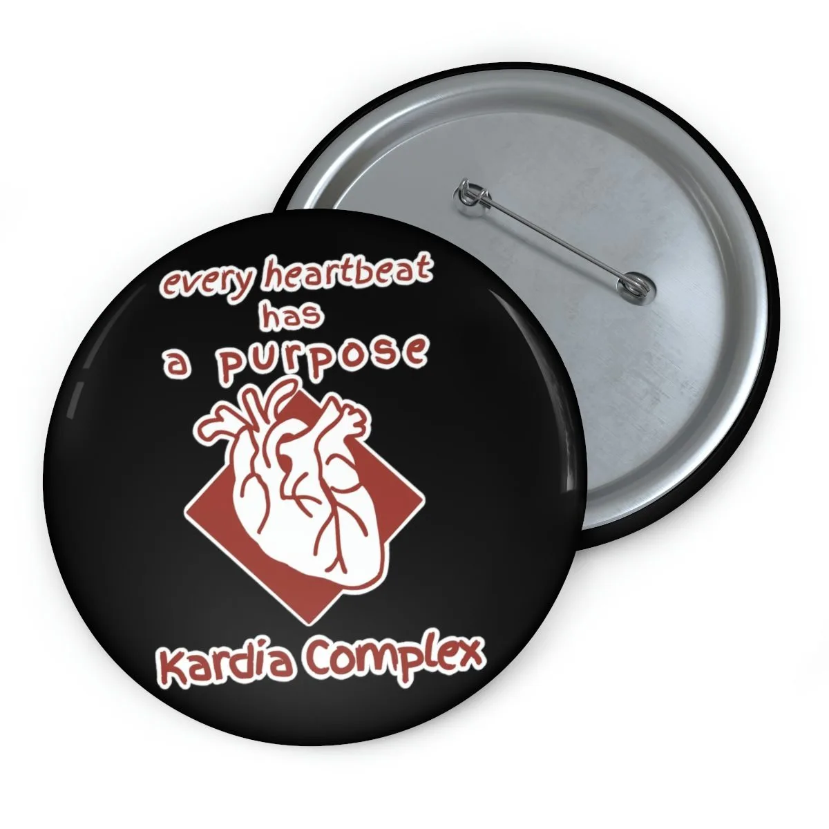 Kardia Complex - Every Heartbeat Pin Buttons