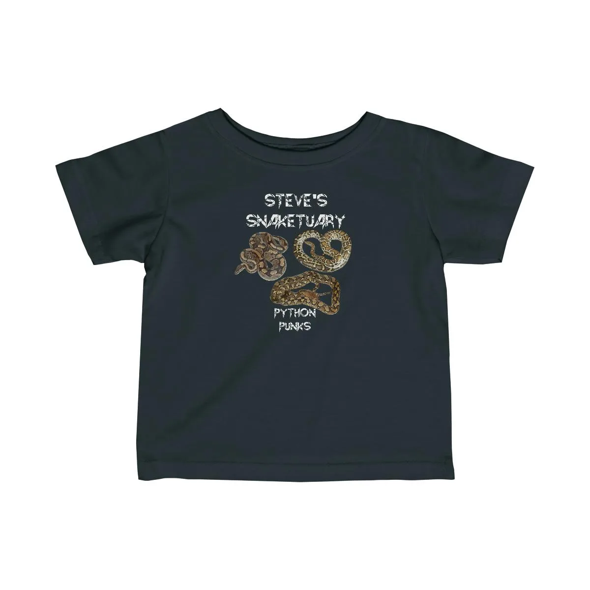 Steve's Snaketuary - Python Punks Infant Short Sleeve Tshirt