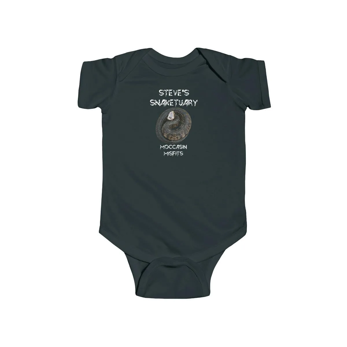 Steve's Snaketuary - Moccasin Misfits Infant Fine Jersey Bodysuit