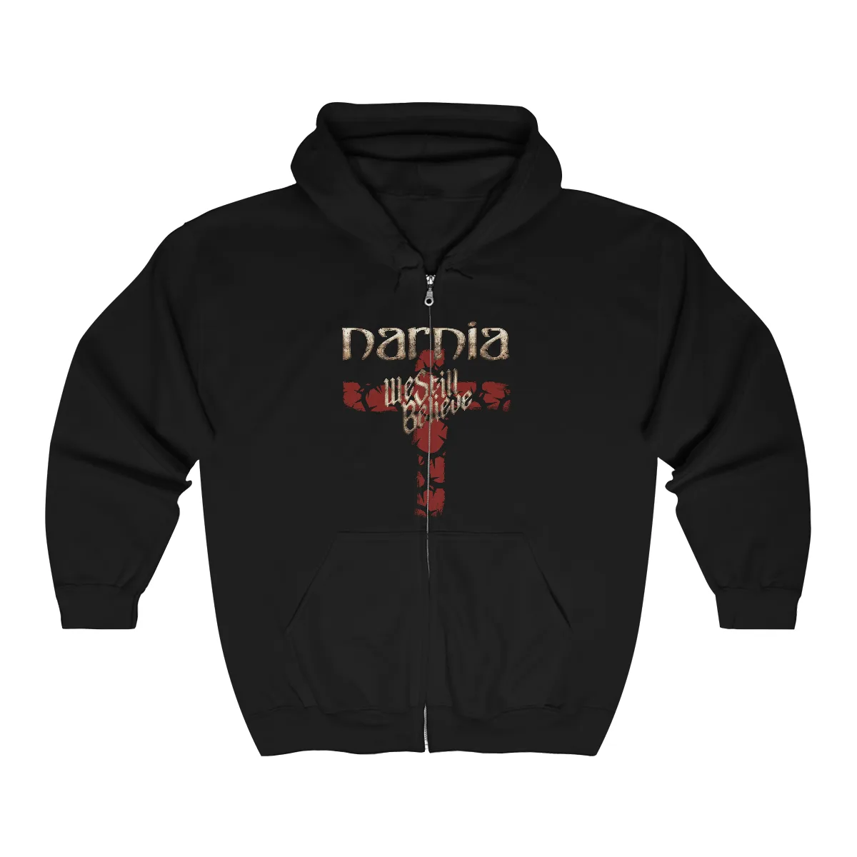 Narnia - We Still Believe Full Zip Hooded Sweatshirt