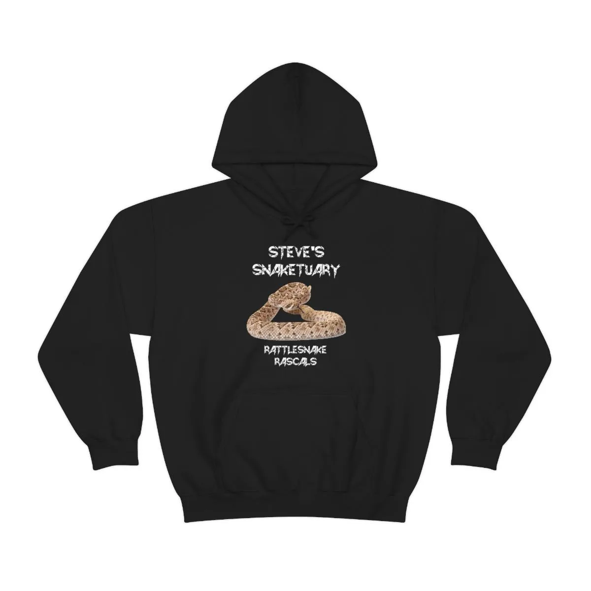 Steve's Snaketuary - Rattlesnake Rascals Pullover Hooded Sweatshirt