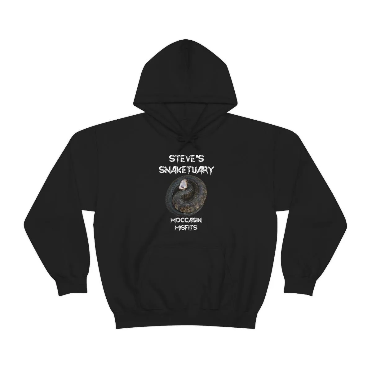 Steve's Snaketuary - Moccasin Misfits Pullover Hooded Sweatshirt